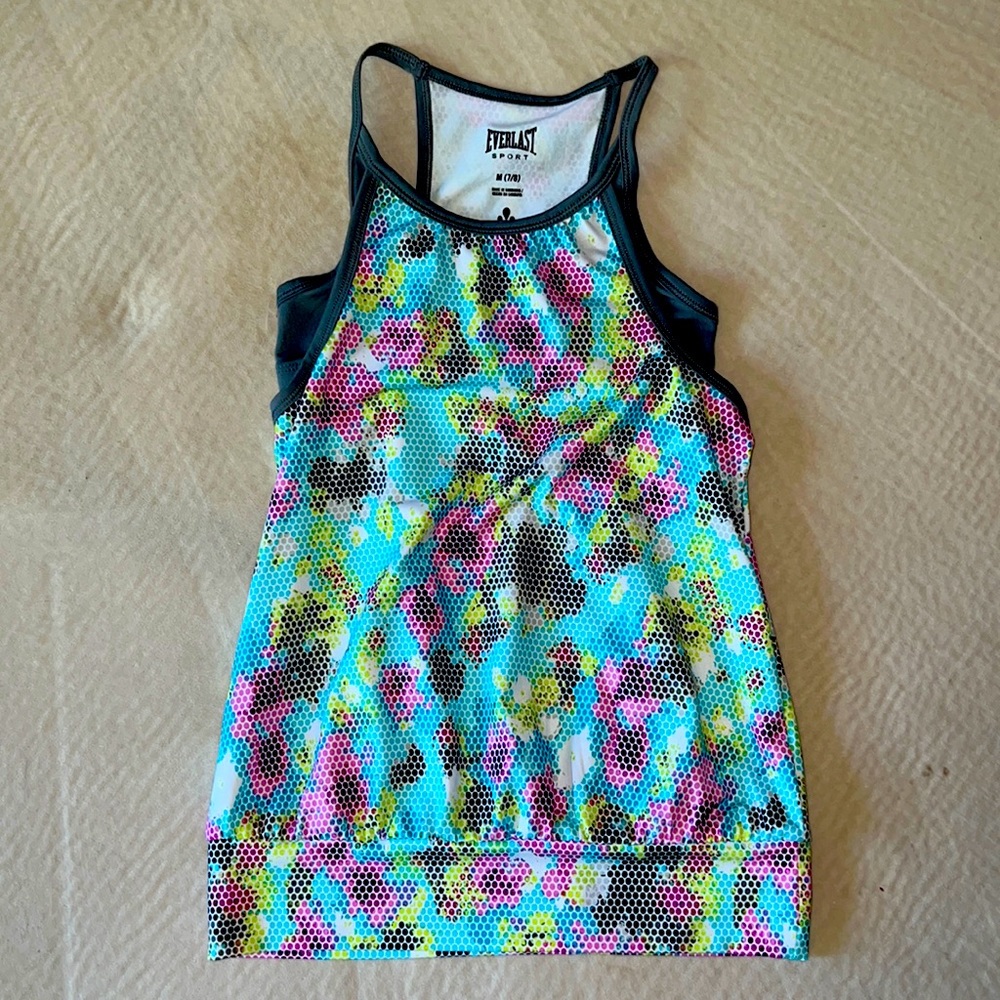 Super cute Everlast tank top with built in sports bra